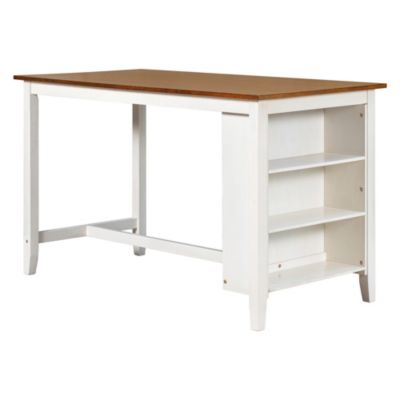 Streamdale Rustic Farmhouse 5-Piece Bar Table Set