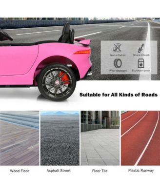 12V Jaguar F-Type SVR Licensed Kids Ride On Car