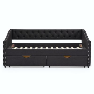 Streamdale Upholstered Twin Size Daybed with Drawers