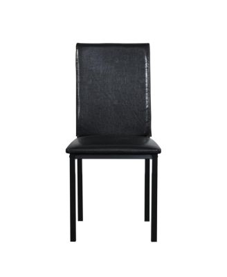 4-Piece Metal Frame Dining Seats