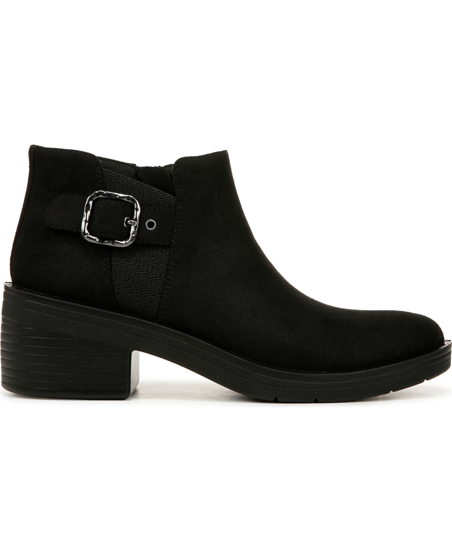 Женские ботинки Bzees LifeStride Oasis Zipper Short Booties, цвет: Чёрный — фото 2