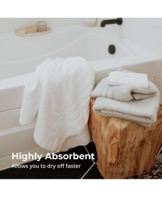 Washcloth | Onyx | 12"x12" | Turkish Cotton and Viscose Material Blend | Extra Smooth, Odor Resistant and Highly Absorbent