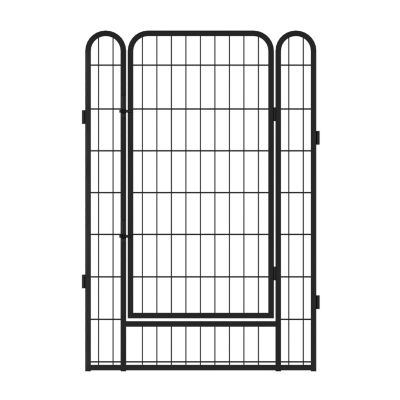 Streamdale Sturdy, Rust-Resistant Pet Fence with Automatic Gravity Locking