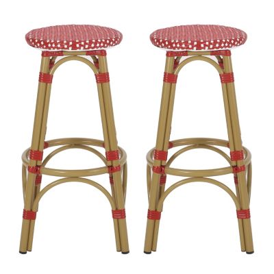 Weather-Resistant Aluminum Outdoor Entertainment Barstools
