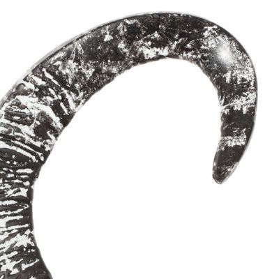 Streamdale Bronze Handcrafted Aluminum Bull Skull Decor with Stand