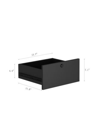 Smart Storage Cabinet w/ Charging & LED Night Light