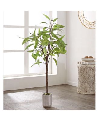 Faux 49 Inch Eucalyptus Potted Tree