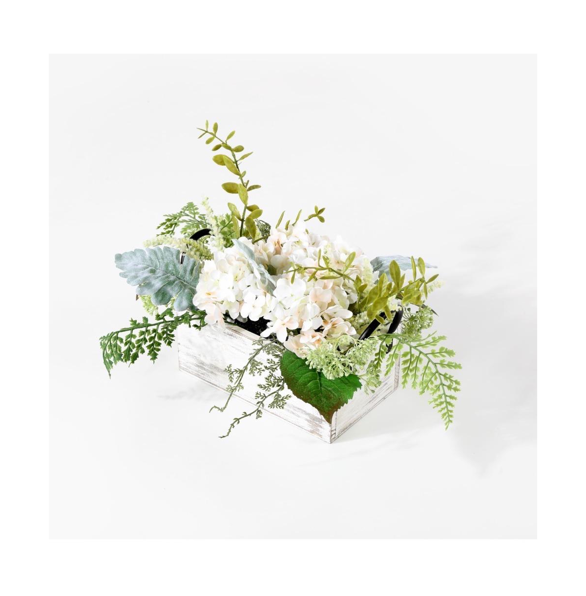 Safavieh Faux Hydrangea Potted Arrangement