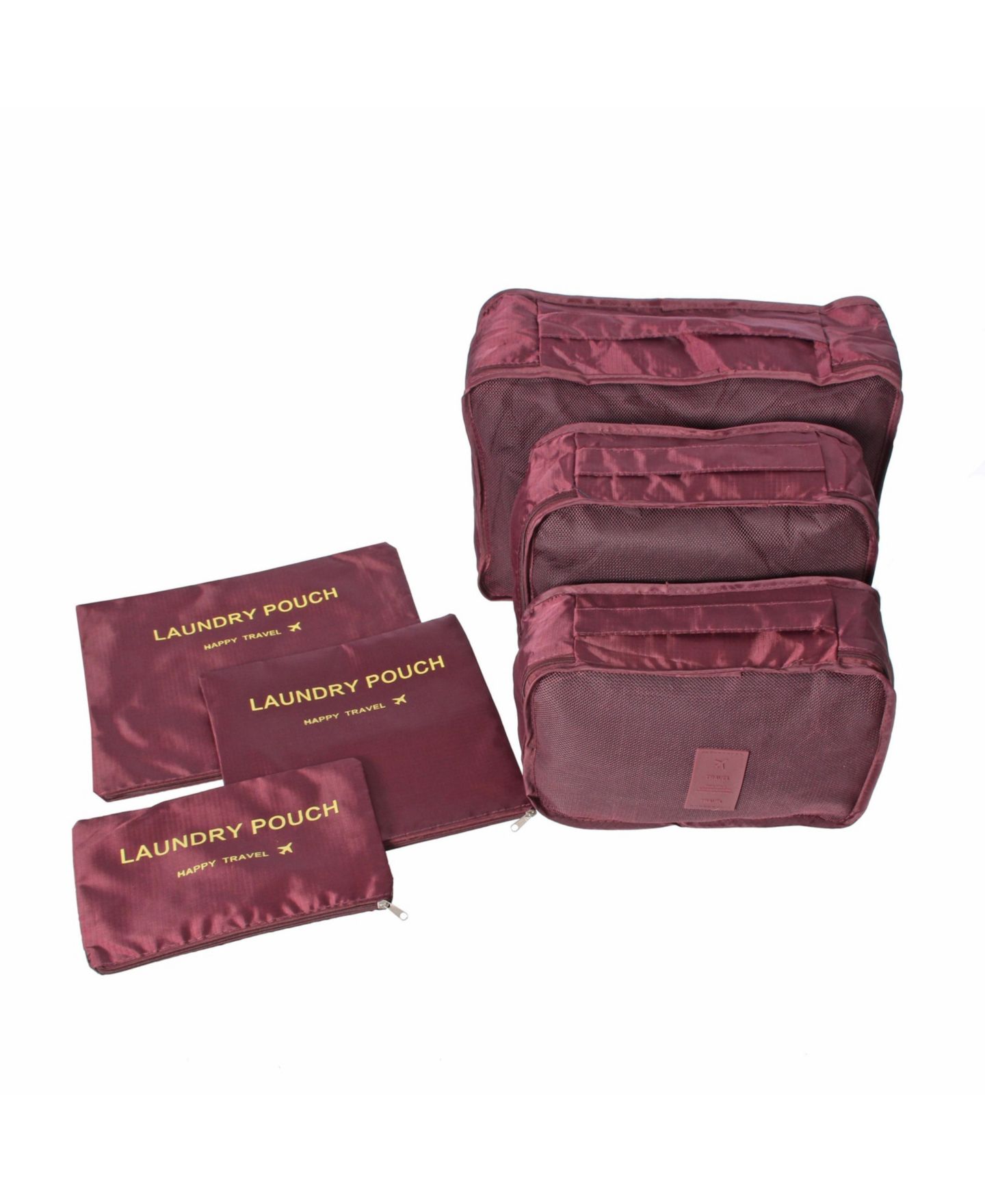 Чемоданы Nicci 6 Piece Set Luggage Organizer, цвет: Тёмно-синий — фото 6