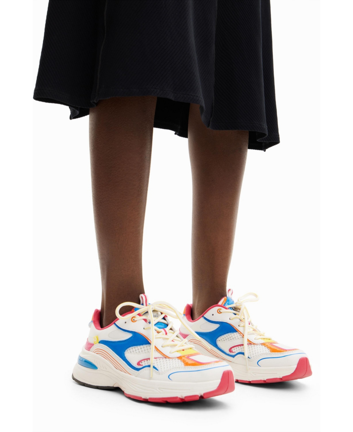 Desigual Women's Patchwork running sneakers