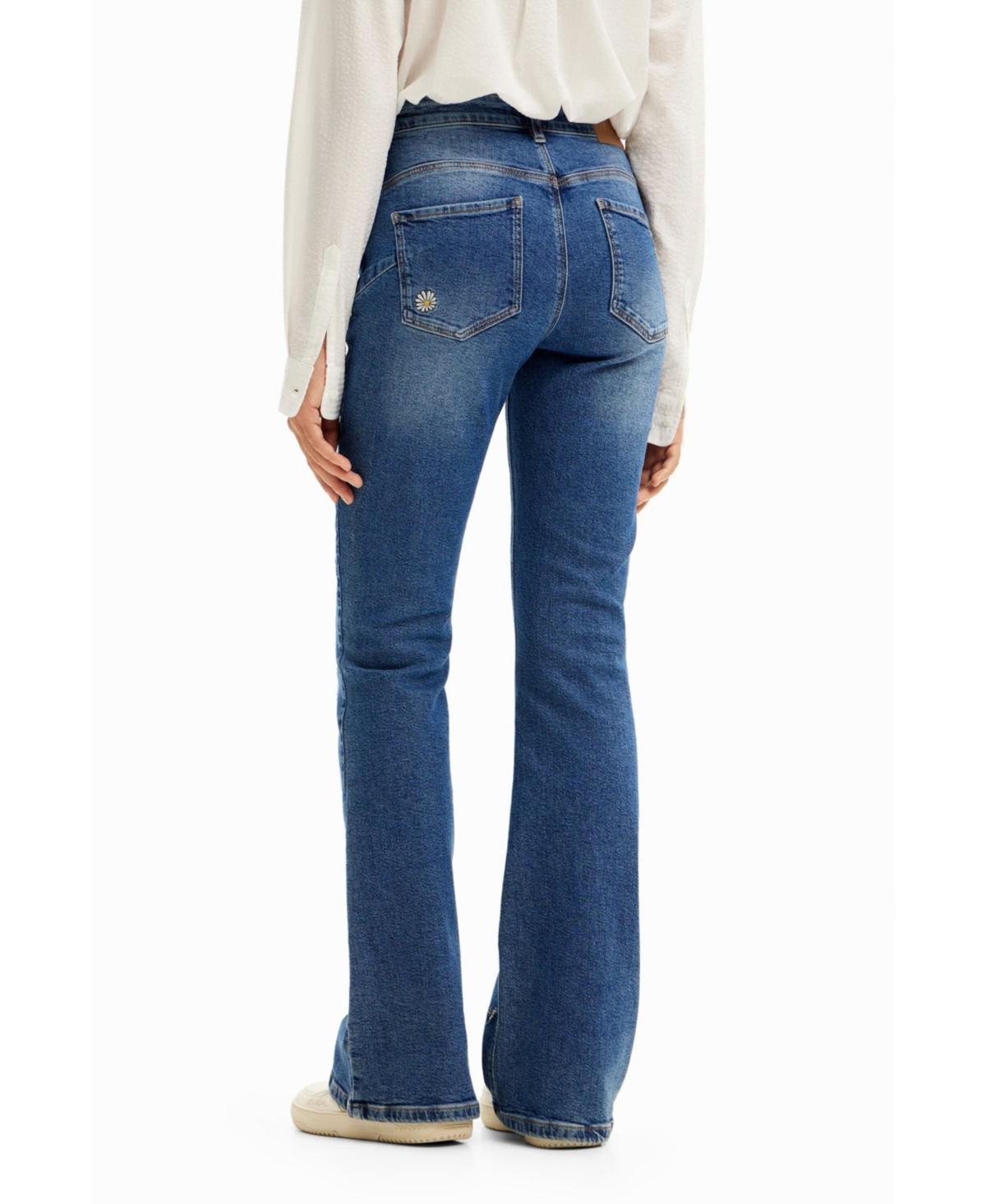 Desigual Women's Daisy flare jeans