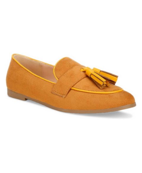 Женские туфли Rag & Co Folklore Micro Suede Tassel s, цвет: Бежевый / Хаки