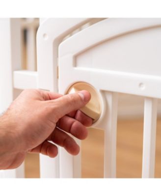 Dog Playpen - Pet Exercise Pen with Door - 4 to 8 Panel Sizes, White