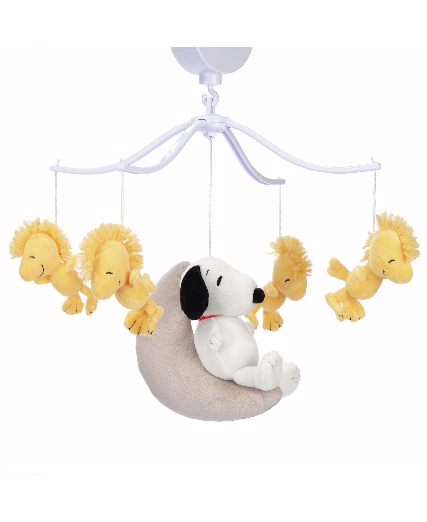 Snoopy Love Musical Baby Crib Mobile Soother Toy