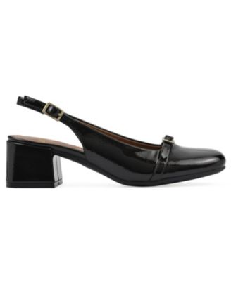 Women's Later Slingback Block Heel Pumps