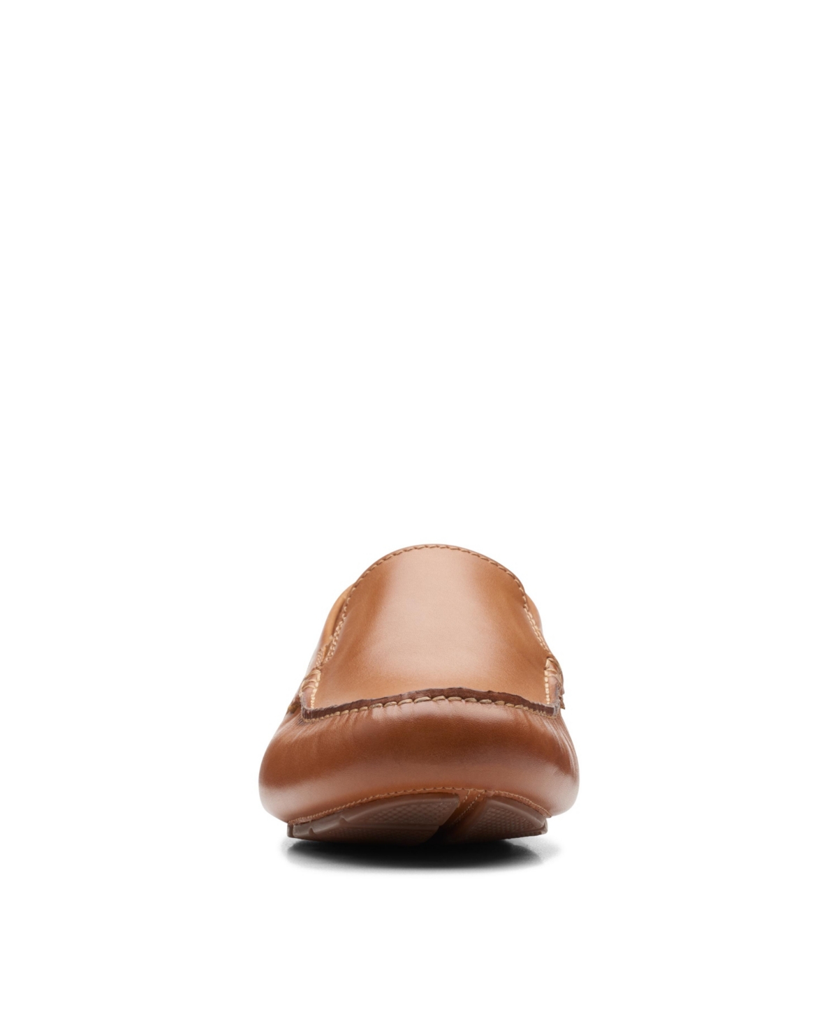 Clarks Markman Plain In Tan Leather