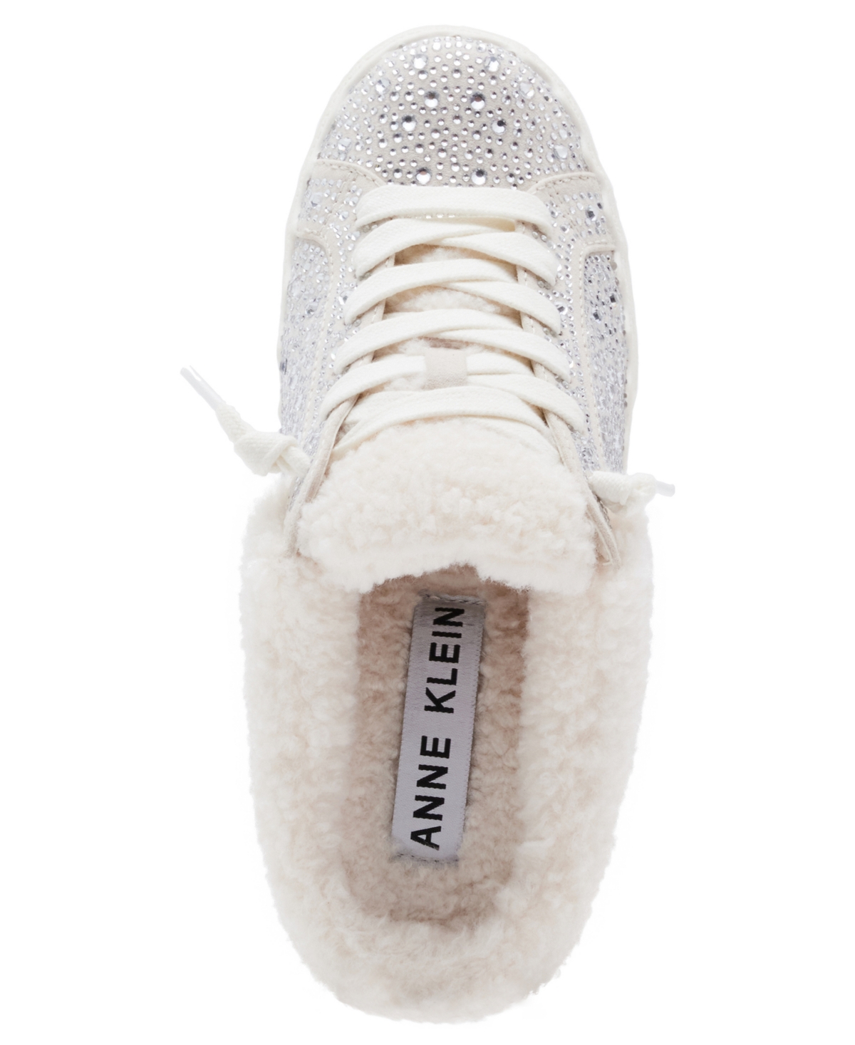 Anne Klein Women's Courage Cozy Lace Up Mule Sneakers