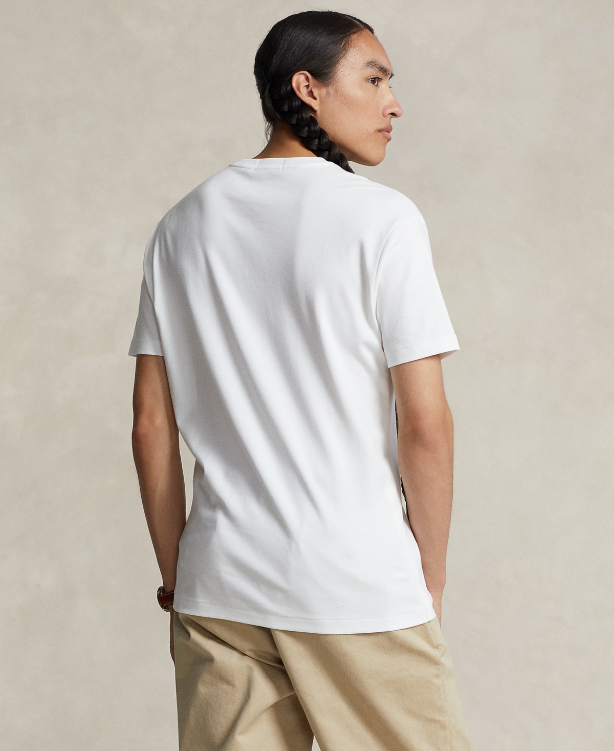 Polo Ralph Lauren Men's Custom Slim Fit Soft Cotton T-Shirt