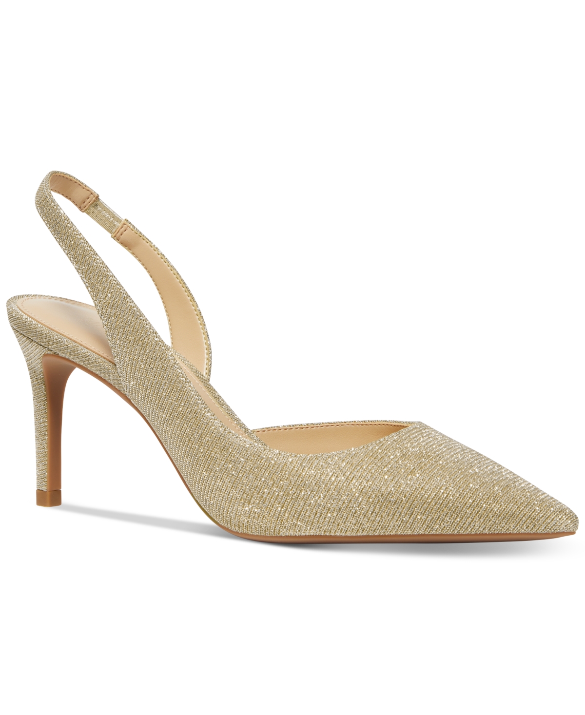 Michael Michael Kors Women's Alina Flex Sling-back Pumps - Pale Gold