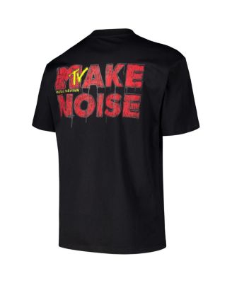 Men's Black MTV Drip Loose Fit T-Shirt