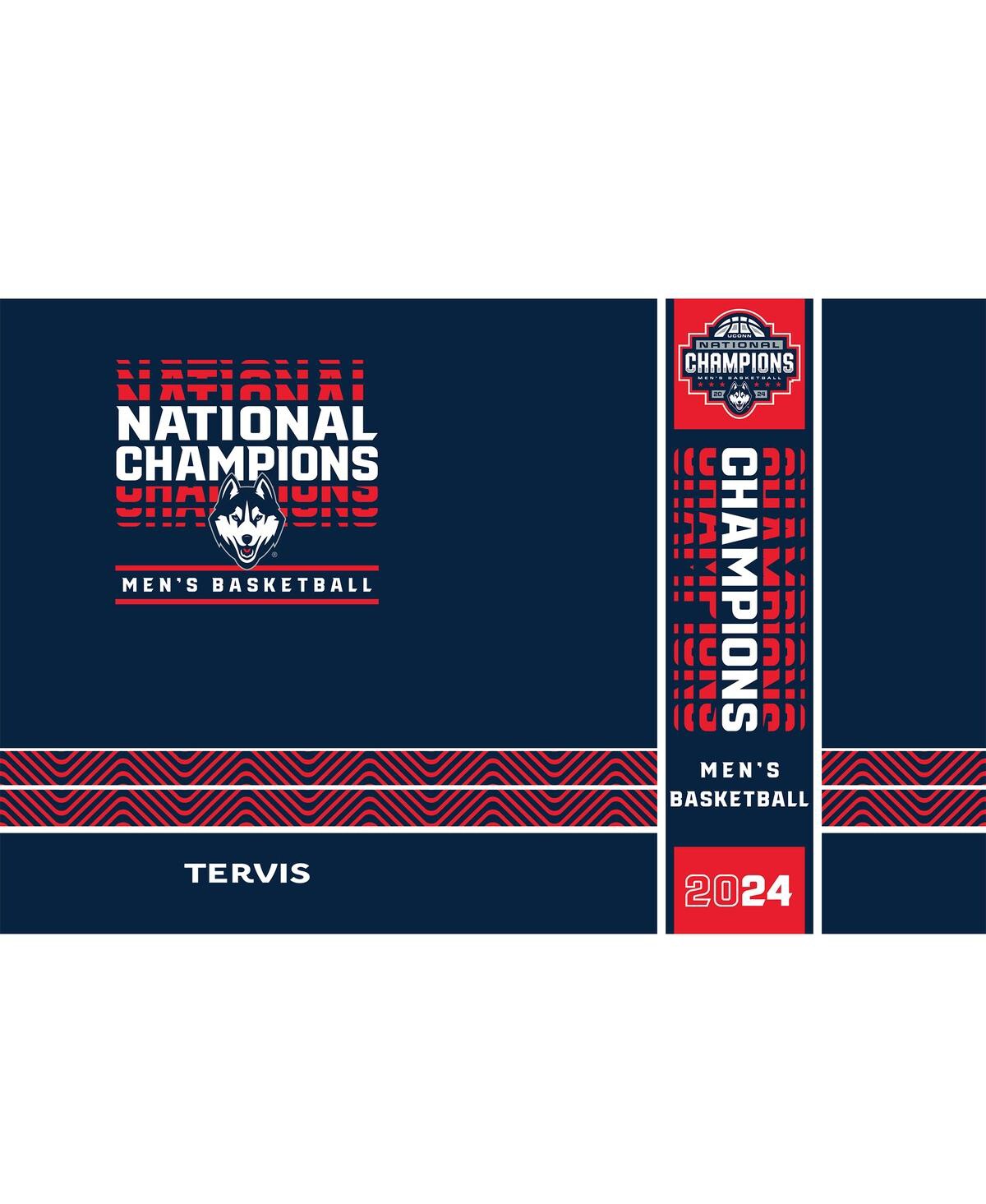 Tervis Tumbler UConn Huskies 2024 Ncaa Men's Basketball National Champions 30oz. Stainless Steel Tumbler