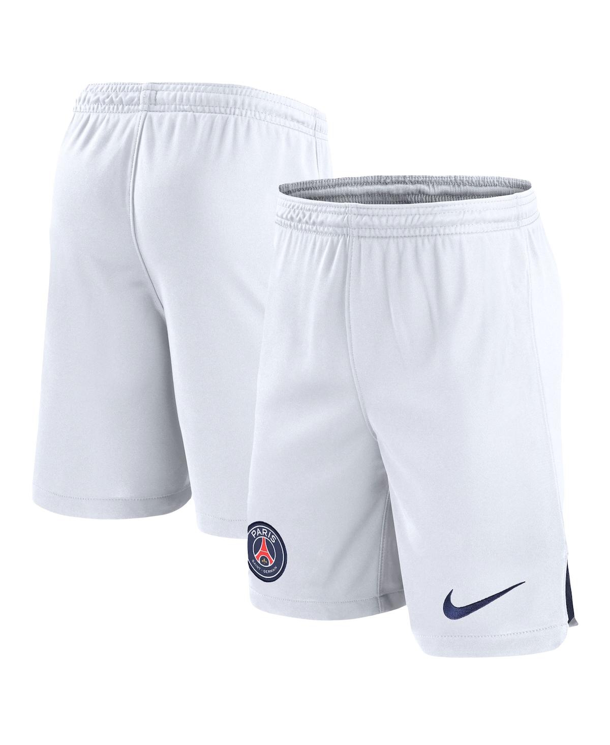 Nike Men's White Paris Saint-germain 2023/24 Away Stadium Performance Shorts In White