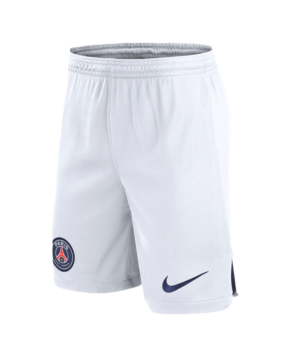 Nike Men's White Paris Saint-germain 2023/24 Away Stadium Performance Shorts In White