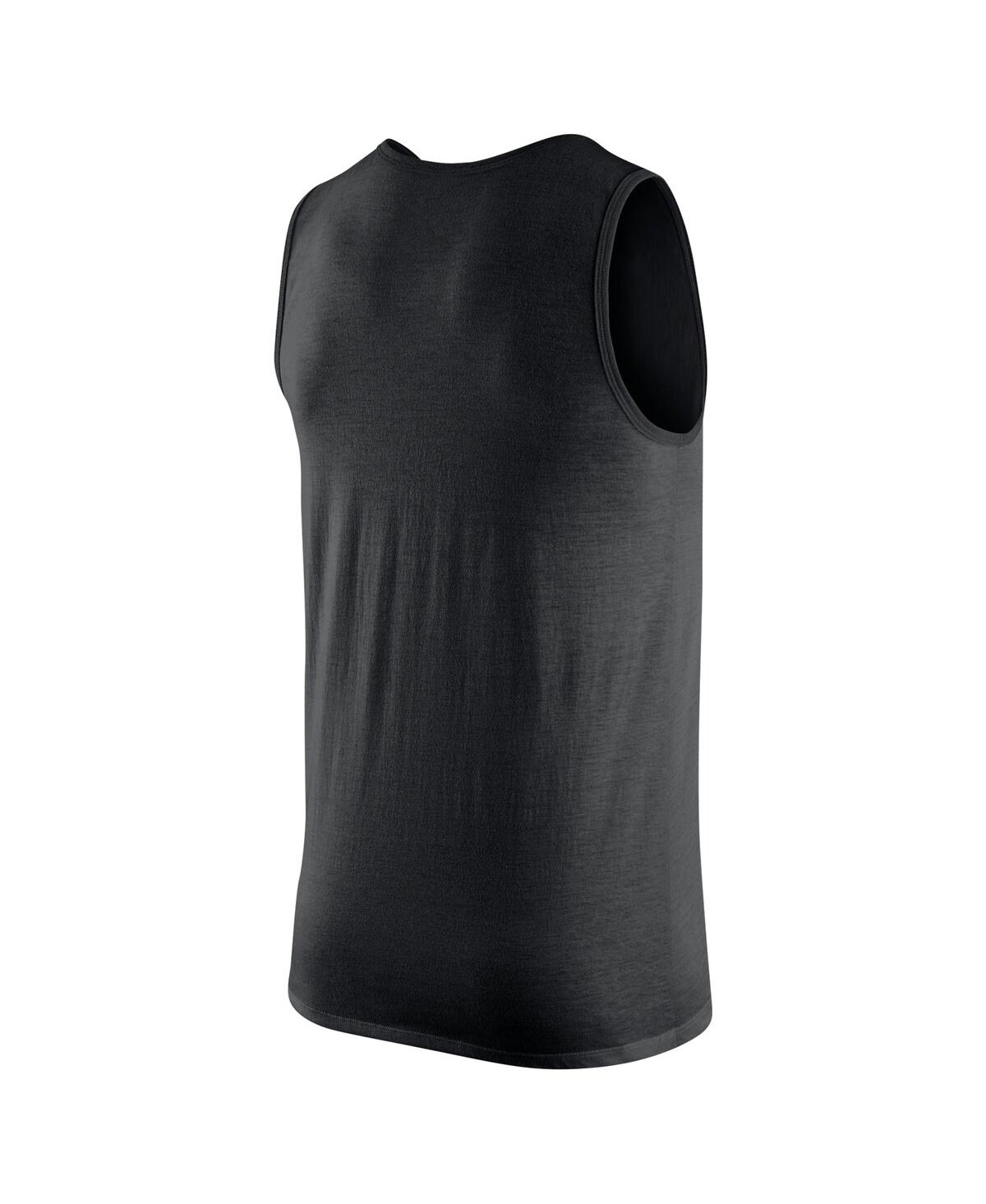 Nike Men's Black Oklahoma State Cowboys Tank Top In Black