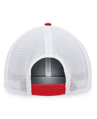 Men's Red Olympic Games Five-Panel Trucker Snapback Hat