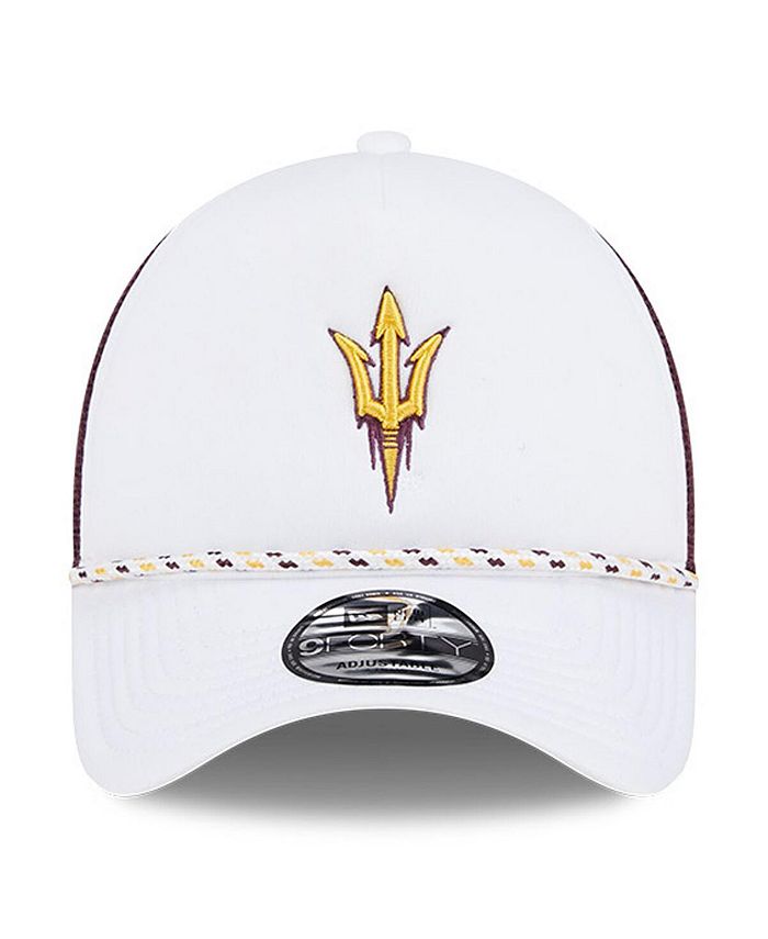 New Era Men #39 s White/Maroon Arizona State Sun Devils Court Sport Foam A