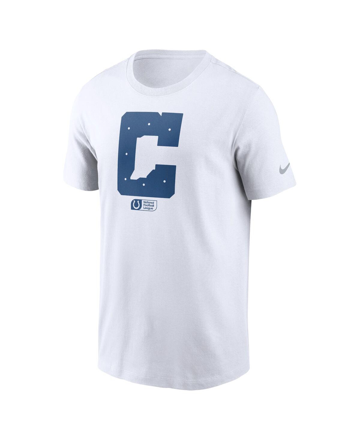 Nike Men'sIndianapolis Colts Faded Essential T-Shirt - White