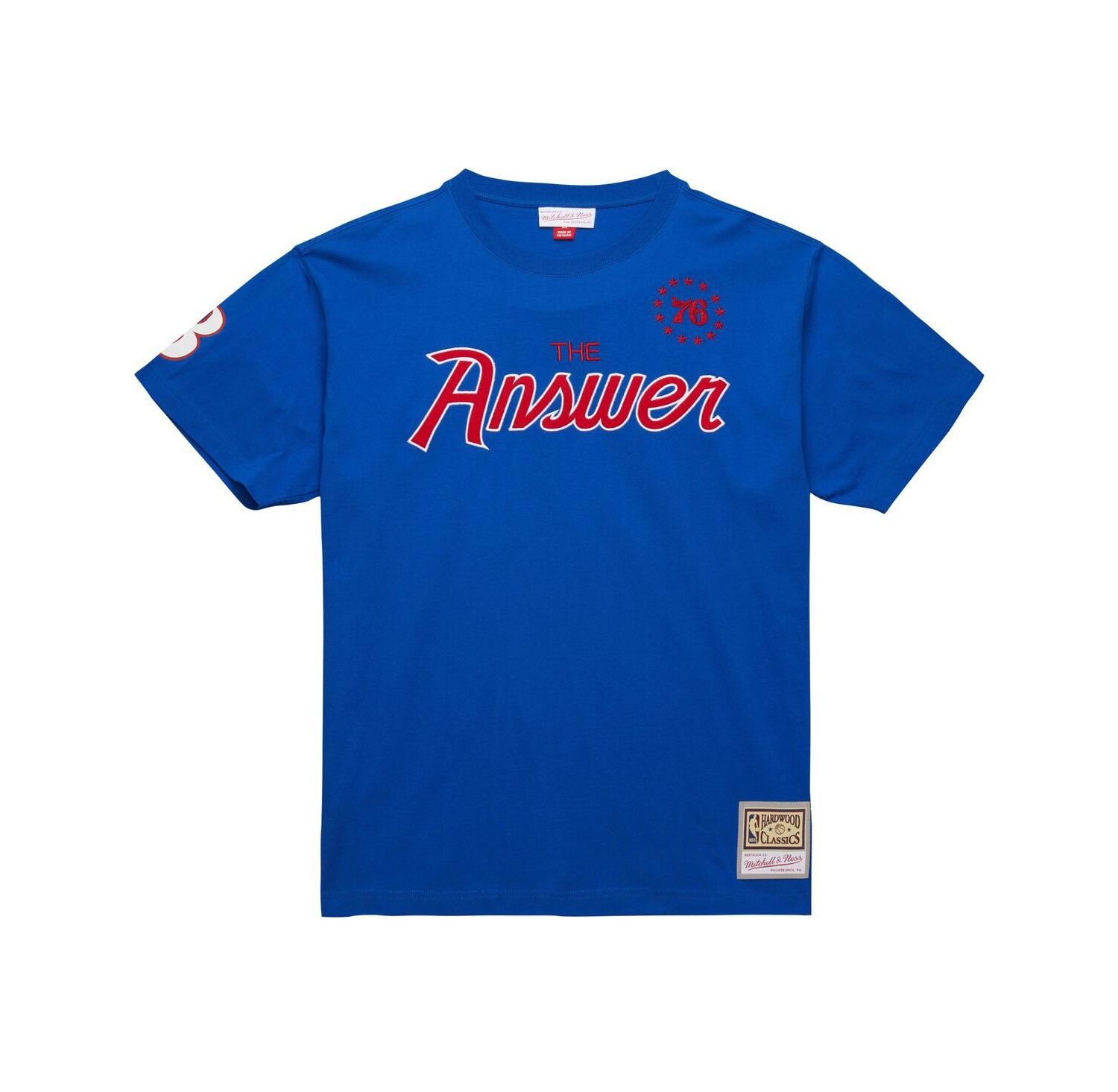 Men's Allen Iverson Royal Philadelphia 76ers Premium Nickname T-Shirt