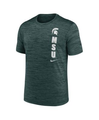 Men's Green Michigan State Spartans 2024 Sideline Velocity Performance T-Shirt