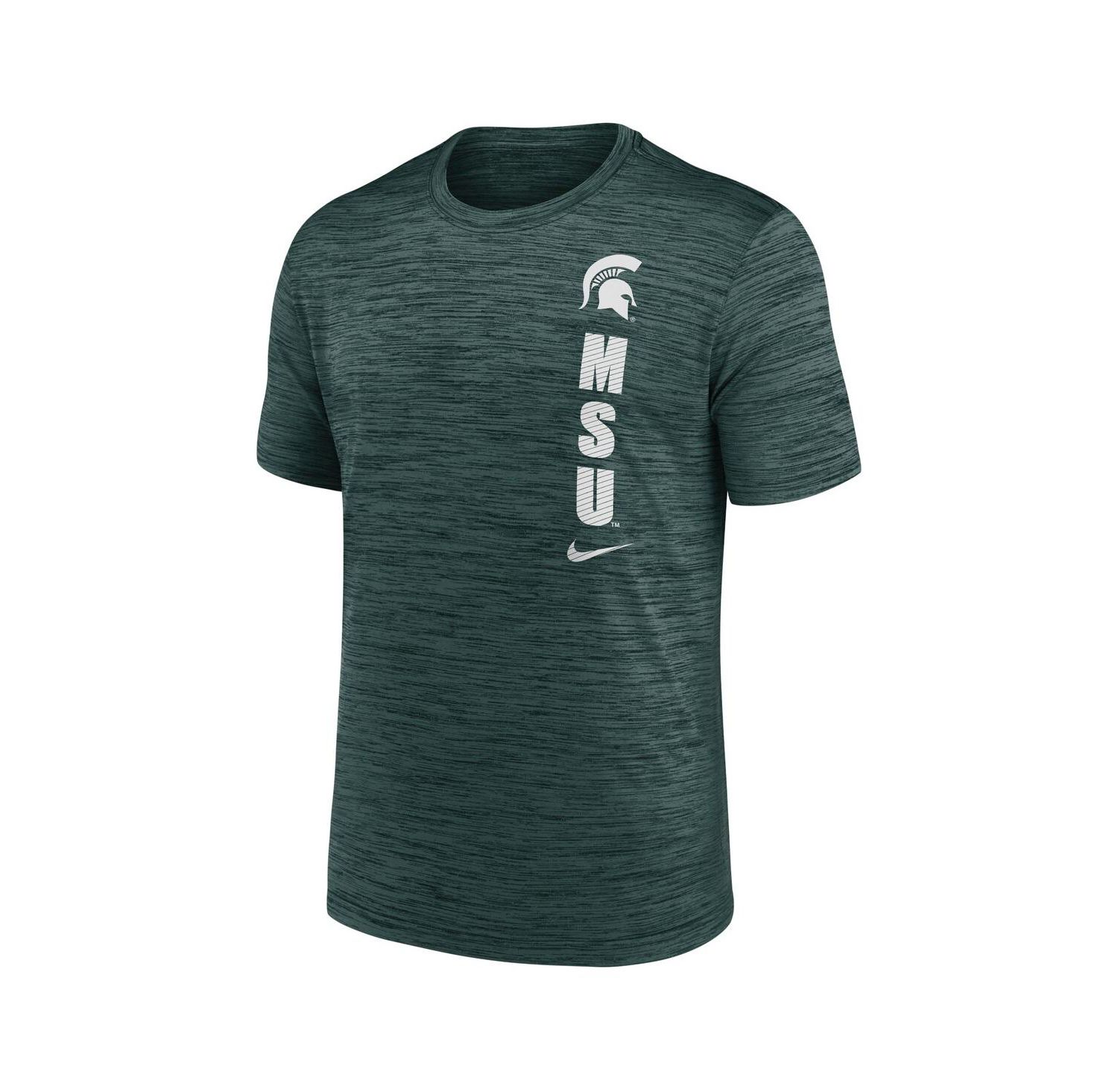 Men's Green Michigan State Spartans 2024 Sideline Velocity Performance T-Shirt