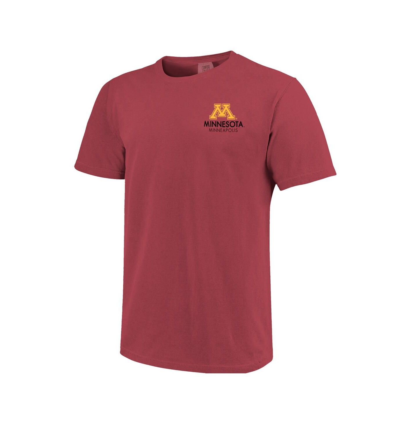 Футболка Image One Maroon Minnesota Golden Gophers Scenic Comfort Colors — фото 3