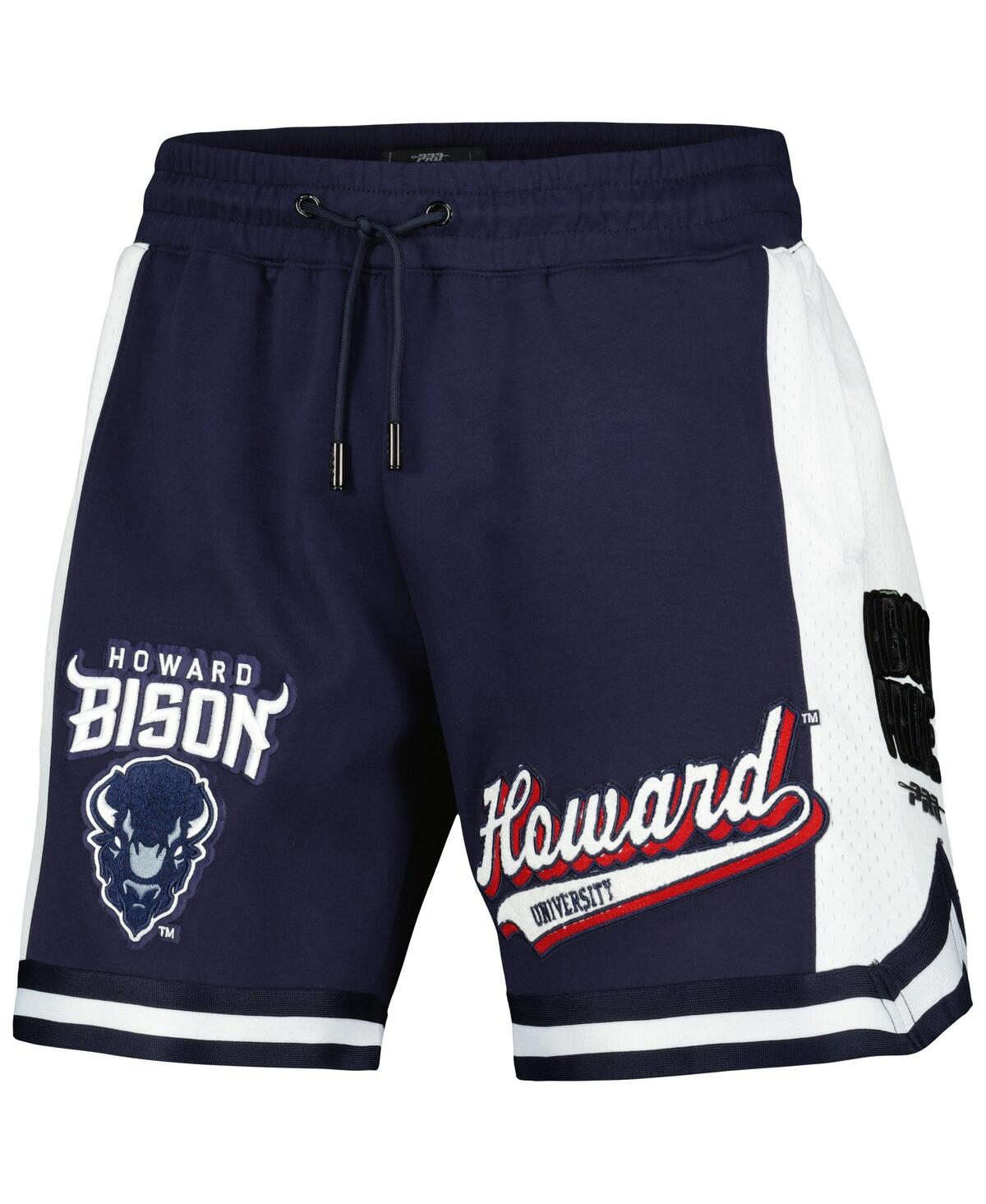 Pro Standard Men's Navy Howard Bison Script Tail Dk 2.0 Shorts In Navy