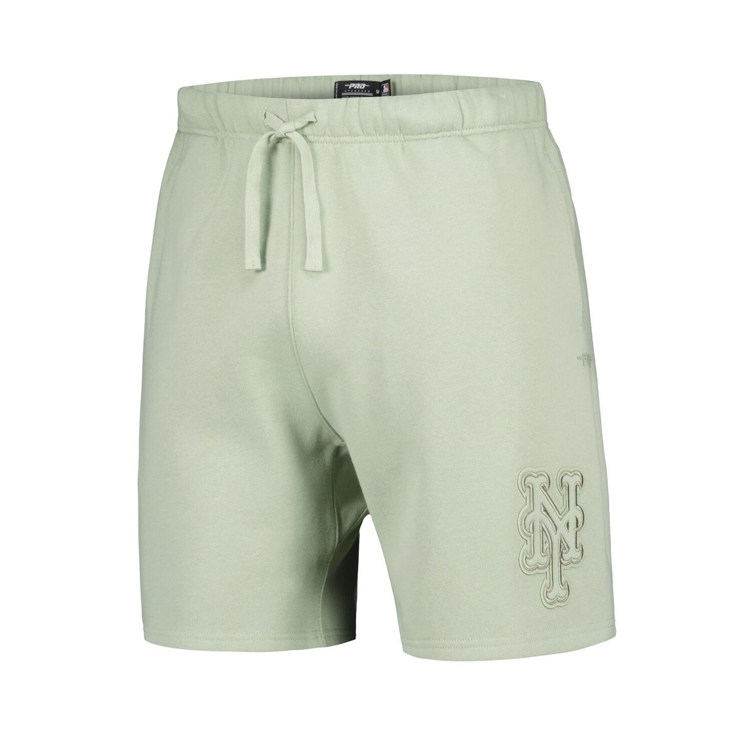 Men's Light Green New York Mets Neutral Fleece Shorts