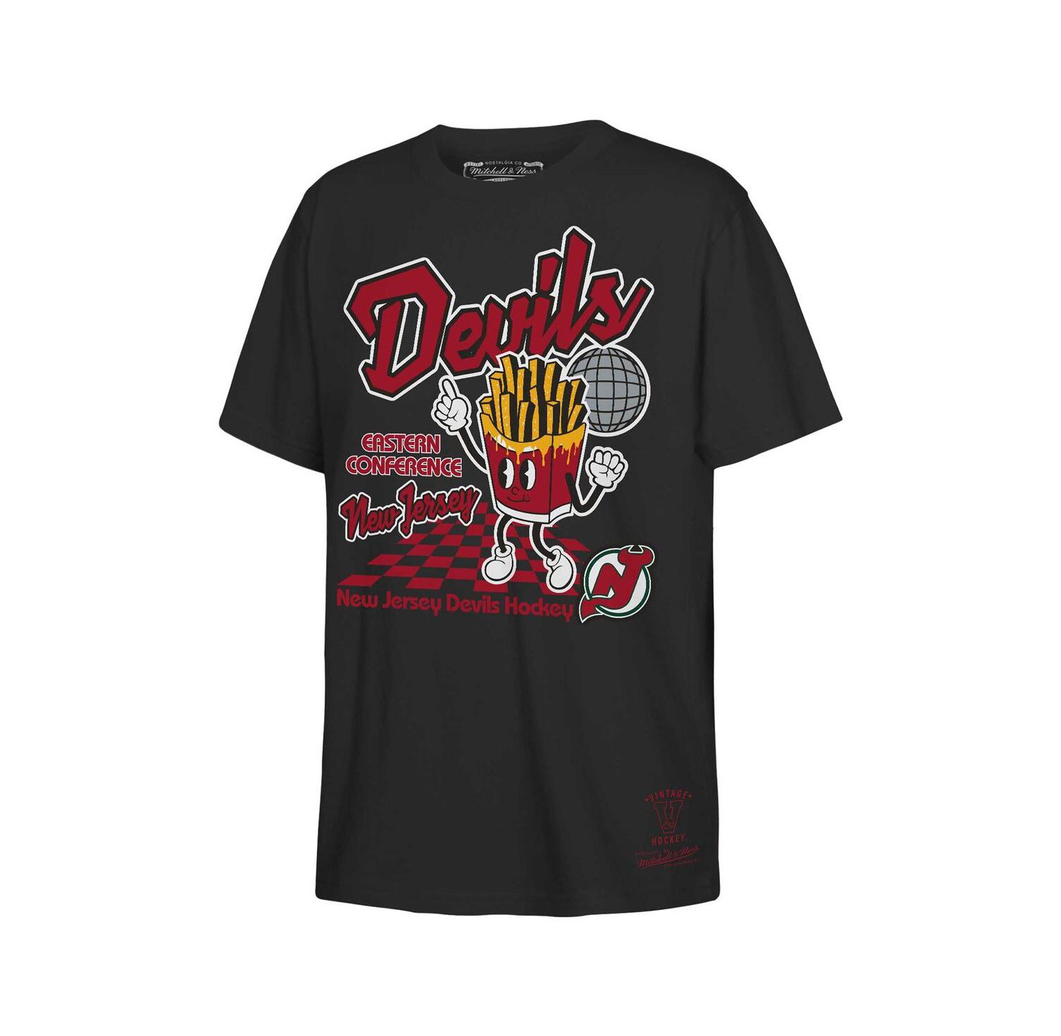 Big Boys and Girls Black New Jersey Devils Concession Stand T-Shirt
