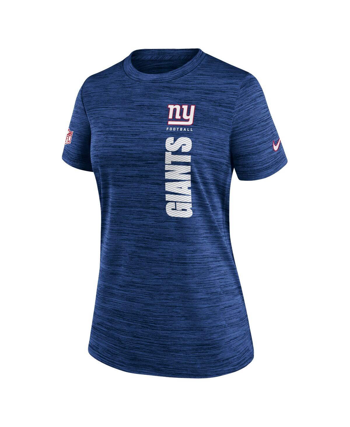 Nike Women'sNew York Giants Velocity Performance T-Shirt - Royal