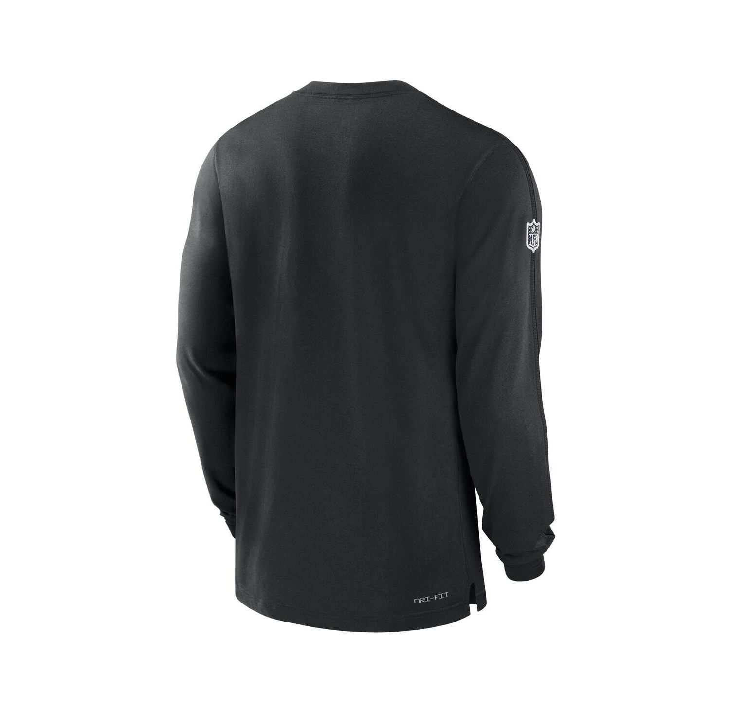 Men's Black Las Vegas Raiders Sideline Player Performance Long Sleeve T-Shirt