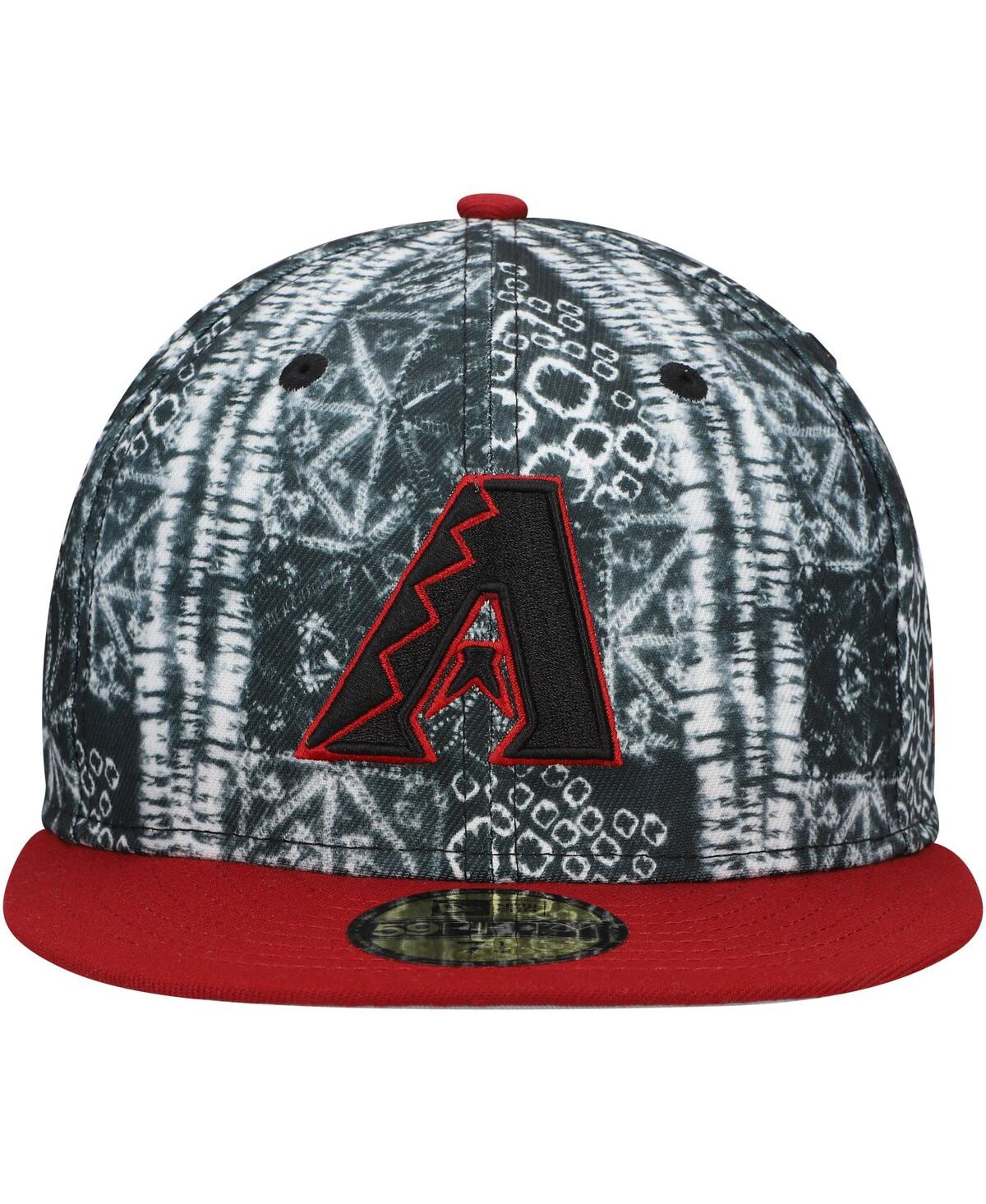 New Era Men'sArizona Diamondbacks Sands 59FIFTY Fitted Hat - Black