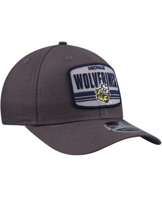 Men's Charcoal Michigan Wolverines Team Elevated 9SEVENTY Adjustable Hat