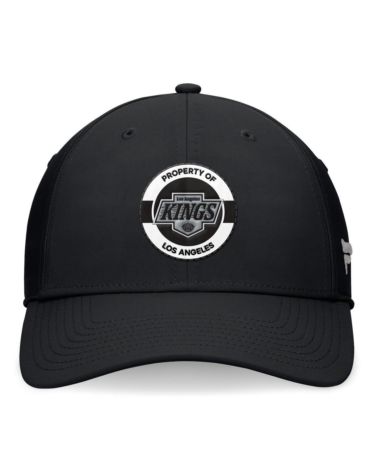 Fanatics Men's Black Los Angeles Kings Authentic Pro Training Camp Flex Hat In Black