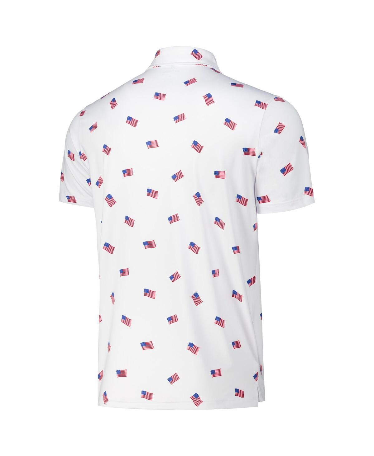 Antigua Men's White Chicago Cubs Americana Polo In White