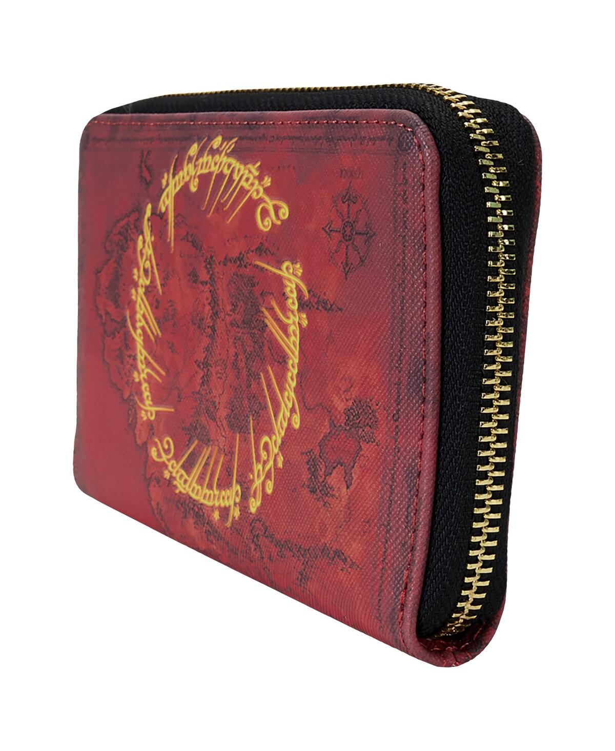 Loungefly Lord of the Rings the One Ring Glow Zip-Around Wallet