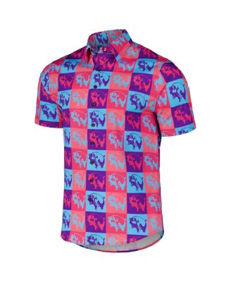 Men's Pink Pink Floyd Pigs Button-Down Shirt