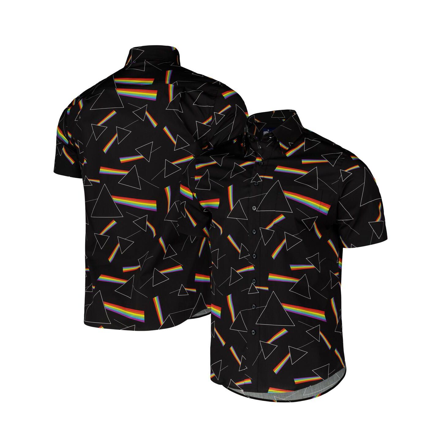 Мужская рубашка Section 119 Black Pink Floyd Dark Side of The Moon Button-Down — фото 1