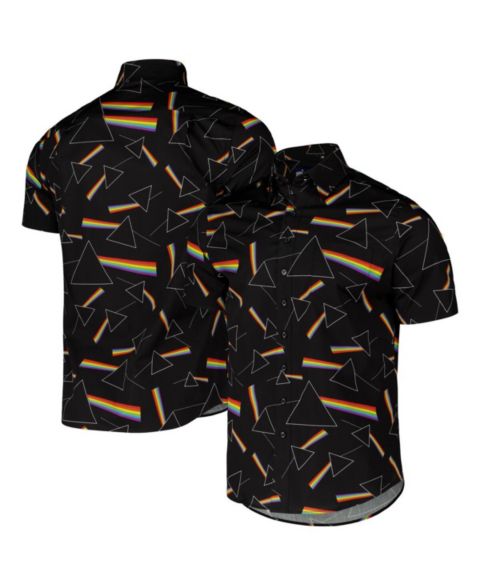 Мужская рубашка Section 119 Black Pink Floyd Dark Side of The Moon Button-Down