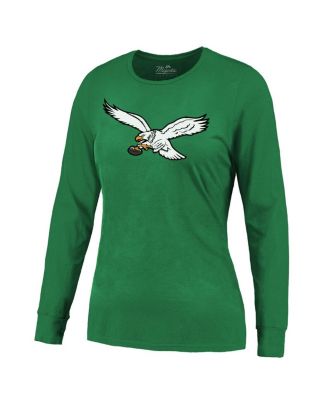 売れ筋商品|||マジェスティック Tシャツ トップス レディース Women's Saquon Barkley Kelly Green Philadelphia Eagles Name Number Long Sleeve T-Shirt Kelly Green Majestic Women's Saquon Barkley Kelly Green Philadelphia