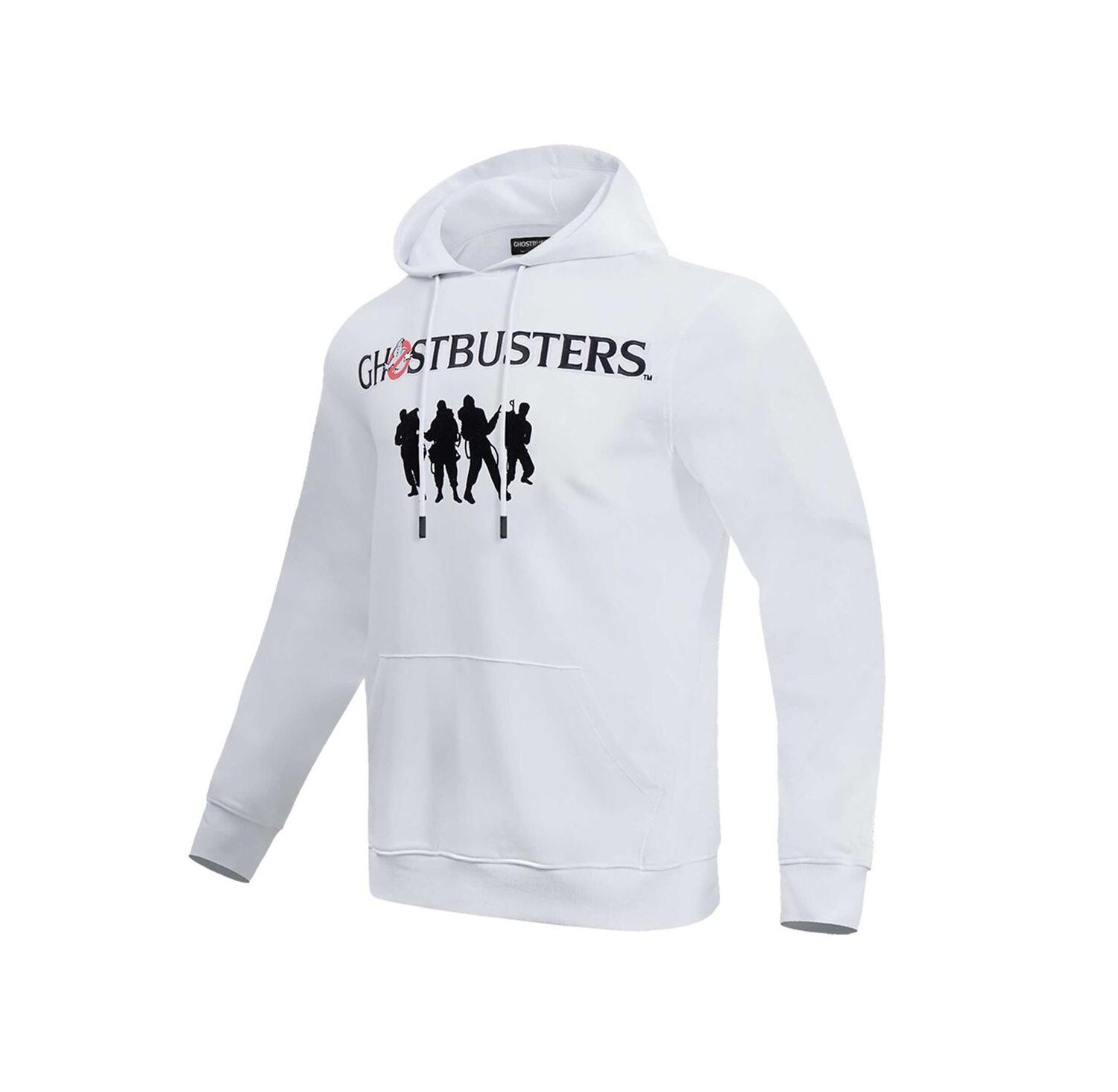 Men's and Women's White Ghostbusters I Ain't Afraid Of No Ghost Pullover Hoodie